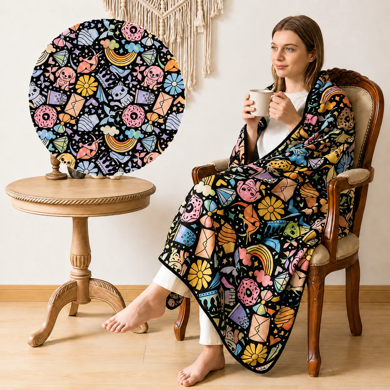 ROSIQ DIY coloring blanket