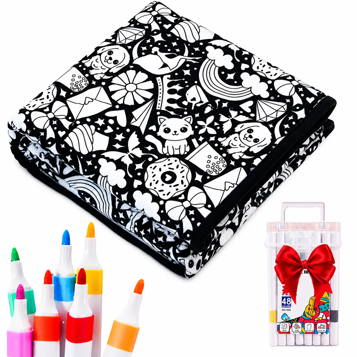 ROSIQ DIY coloring blanket