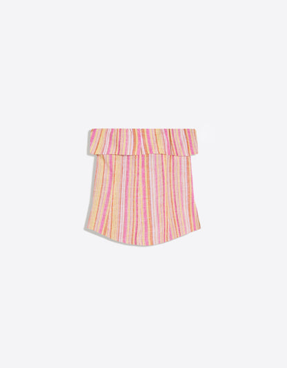 Striped Bandeau Set